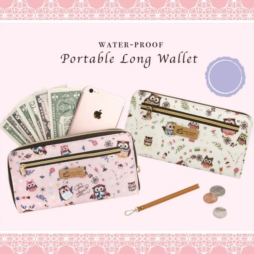 Waterproof Corgi Zipper Wristlet Long Wallet - Picture 5 of 12